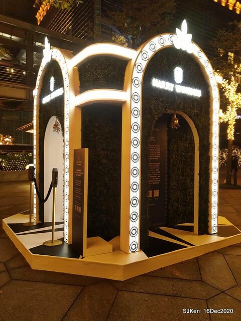 Christmas street decoration of Taipei 101, Taipei,Tawan,SJKen,Dec16,2020.