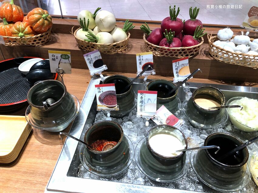 【新竹美食】涮乃葉新竹大魯閣湳雅店，日式火鍋涮涮鍋吃到飽，咖哩烏龍麵、抹茶牛奶霜淇淋超好吃！內文附詳細菜單價位介紹。 @熊寶小榆の旅遊日記