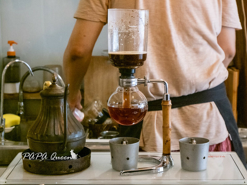 台中美術館站咖啡館!Douzi Cafe老屋手沖 虹吸咖啡,搭配老菜脯超特別。