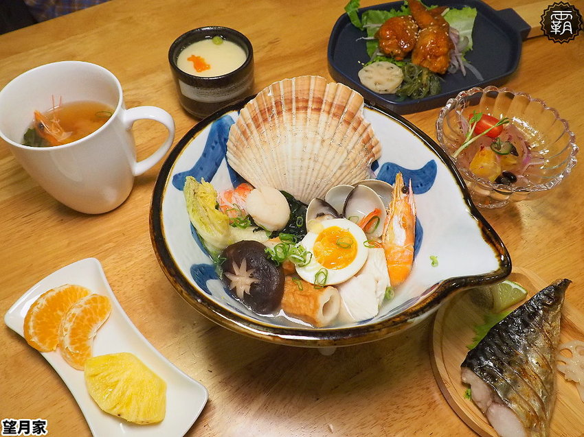 台中平價壽司、烏龍麵定食,望月家有美美和服可穿搭拍照打卡~