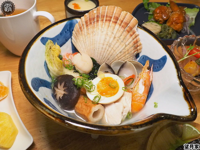 台中平價壽司、烏龍麵定食,望月家有美美和服可穿搭拍照打卡~