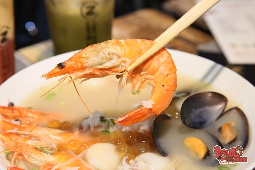 【台南美食】台南獨賣珍珠海鮮粥!紅到日本的飲料這裡喝得到:御私藏 - 熱血玩台南。跳躍新世界