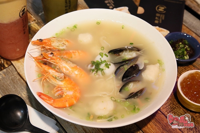 【台南美食】台南獨賣珍珠海鮮粥!紅到日本的飲料這裡喝得到:御私藏 - 熱血玩台南。跳躍新世界