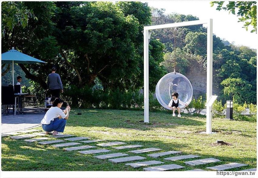 台南最新溫泉泡湯景點，獨立露天湯池還有夢幻泡泡鞦韆！