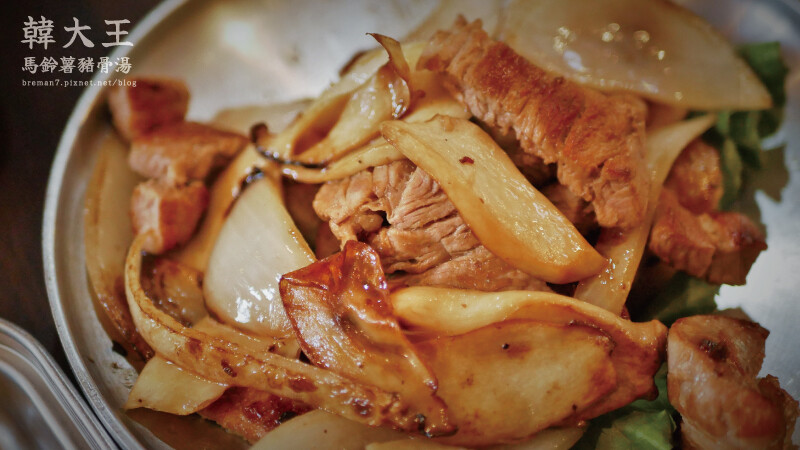 《台中西屯》韓大王馬鈴薯豬骨湯│逢甲一個人也能吃的韓國美食馬 韓大王馬鈴薯豬骨湯-14