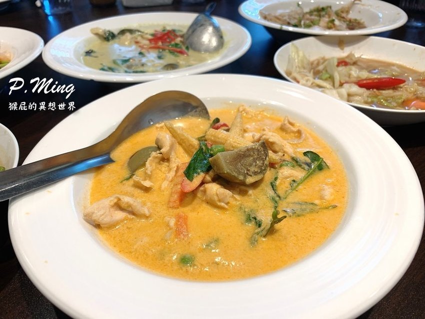 【台北內湖】內湖網美風泰式料理-P.Ming泰式廚坊！月亮蝦餅超級厚！平價美味，CP值高，適合慶生聚餐！內湖737巷附近！ @猴屁的異想世界