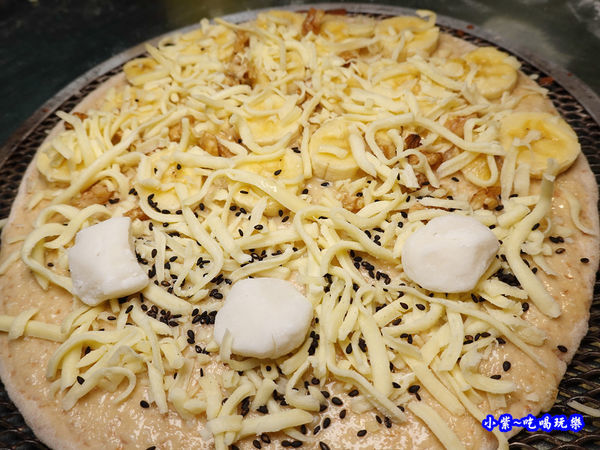 甜口味披薩雙拼-水果兔窯烤披薩饒河店   (4).jpg