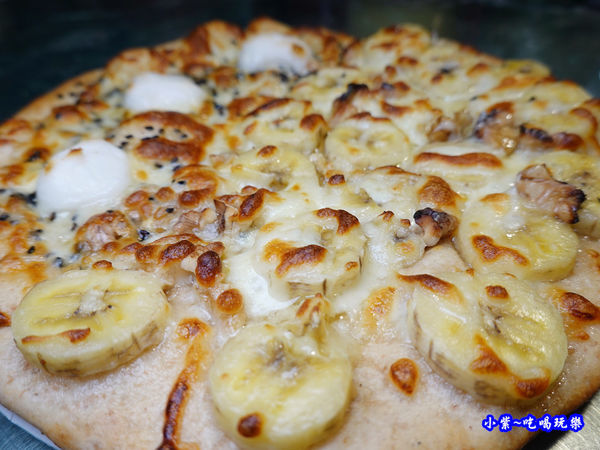 甜口味披薩雙拼-水果兔窯烤披薩饒河店   (6).jpg