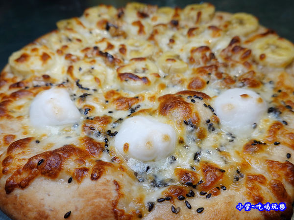 甜口味披薩雙拼-水果兔窯烤披薩饒河店   (1).jpg