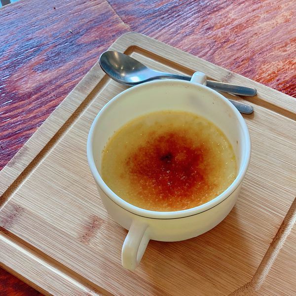 台北 大同區 中山站 承德路 Pizza La Bocca 義式手作披薩 超值午餐 吃到飽 烤布蕾01JPG.JPG