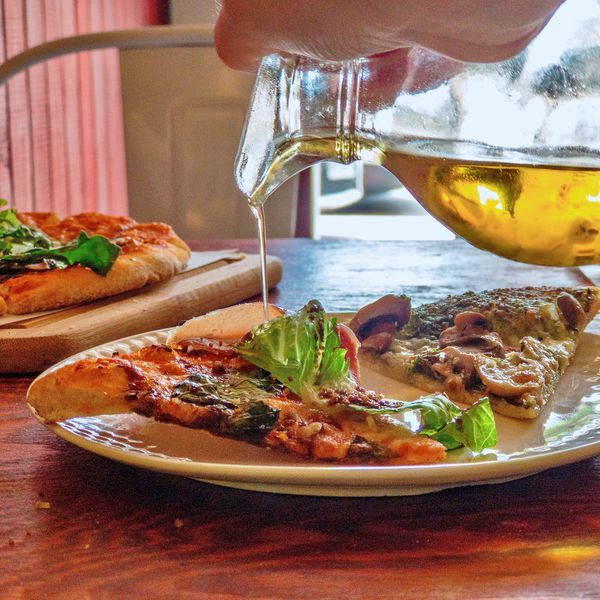 台北 大同區 中山站 承德路 Pizza La Bocca 義式手作披薩 紅醬 紅酒醋 生火腿03.JPG