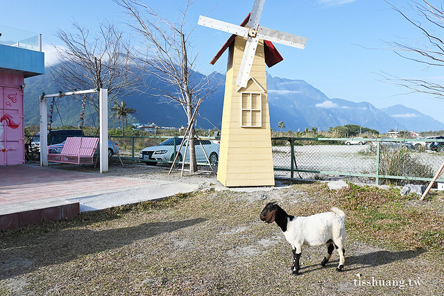 花蓮Pony Cafe｜通往天空的階梯｜海平線的美｜餵食各種小動物｜好玩、好拍的花蓮景點｜附菜單