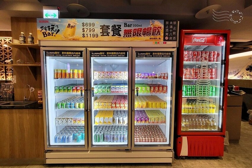 【新千葉火鍋西門町店】冷飲區