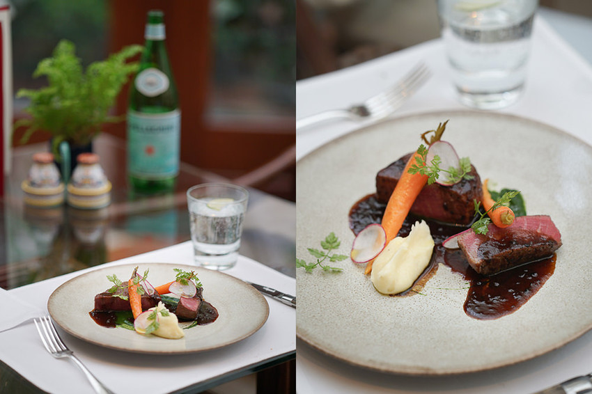 2018台北餐廳週 西華飯店TOSCANA義大利餐廳推中菜西吃限定料理 絕美玻璃屋享用豪華版炒三鮮、乾式熟成安格斯牛排