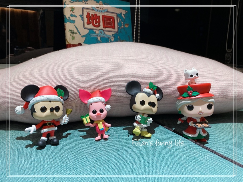 FUNKO POP 收藏公仔 迪士尼聖誕系列 米奇米妮