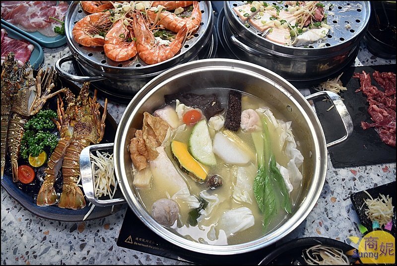 絕品鮮鍋|網評4.8星梧棲蒸氣鍋!海鮮塔無敵鮮一鍋兩吃還有甘貝雜炊粥.免服務費不限時.壽星禮振興券多種優惠
