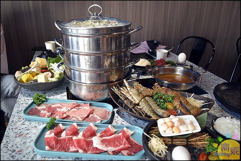 絕品鮮鍋|網評4.8星梧棲蒸氣鍋!海鮮塔無敵鮮一鍋兩吃還有甘貝雜炊粥.免服務費不限時.壽星禮振興券多種優惠