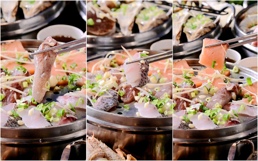 網評4.9超高分激推 海線高CP值蒸氣鍋8種海鮮+2厚切肉+雜炊吃超飽 _絕品鮮鍋梧棲店