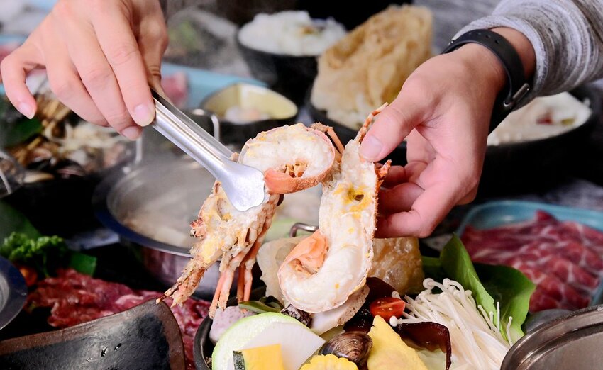 網評4.9超高分激推 海線高CP值蒸氣鍋8種海鮮+2厚切肉+雜炊吃超飽 _絕品鮮鍋梧棲店