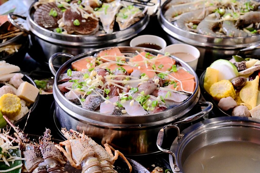 網評4.9超高分激推 海線高CP值蒸氣鍋8種海鮮+2厚切肉+雜炊吃超飽 _絕品鮮鍋梧棲店