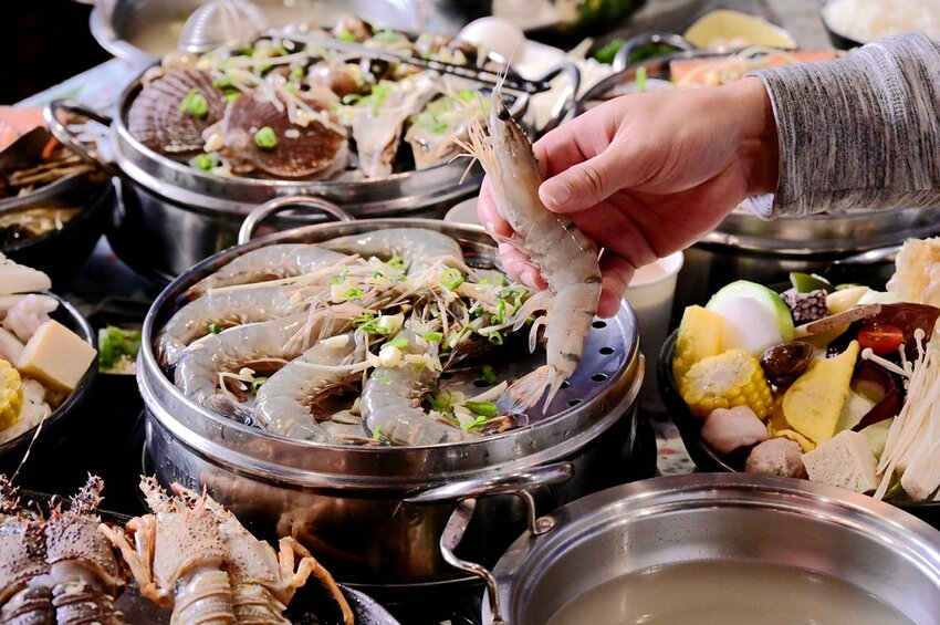 網評4.9超高分激推 海線高CP值蒸氣鍋8種海鮮+2厚切肉+雜炊吃超飽 _絕品鮮鍋梧棲店