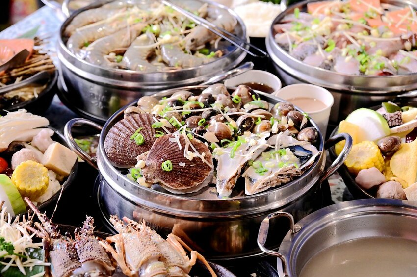 網評4.9超高分激推 海線高CP值蒸氣鍋8種海鮮+2厚切肉+雜炊吃超飽 _絕品鮮鍋梧棲店