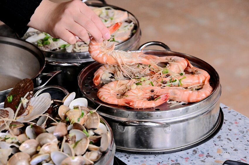 網評4.9超高分激推 海線高CP值蒸氣鍋8種海鮮+2厚切肉+雜炊吃超飽 _絕品鮮鍋梧棲店