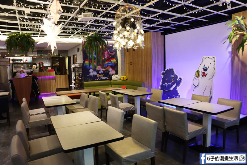 西門早午餐. Bear Junkies/熊飲.大盤子早午餐.美式漢堡.調酒.酒吧.西門美食