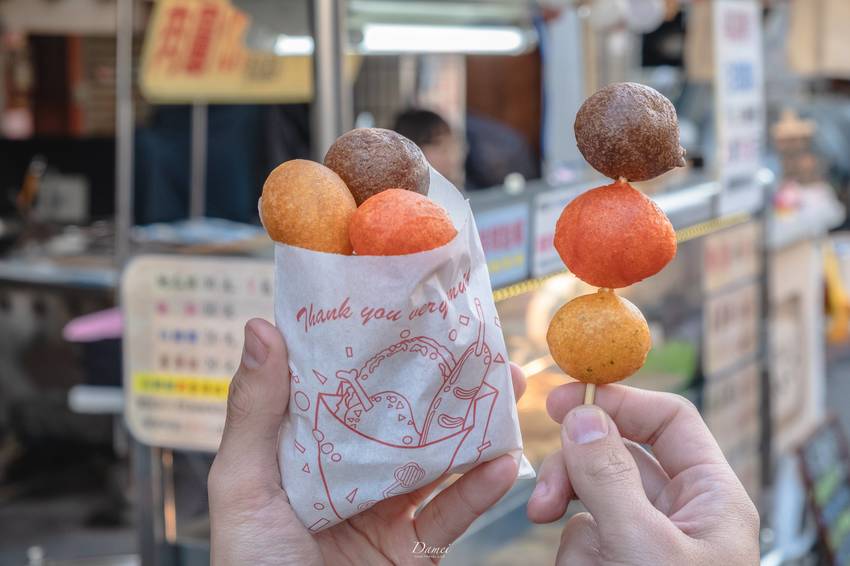 高雄三民｜張家地瓜球白糖粿-巨無霸蕃薯椪還有超搶手的彩色地瓜球