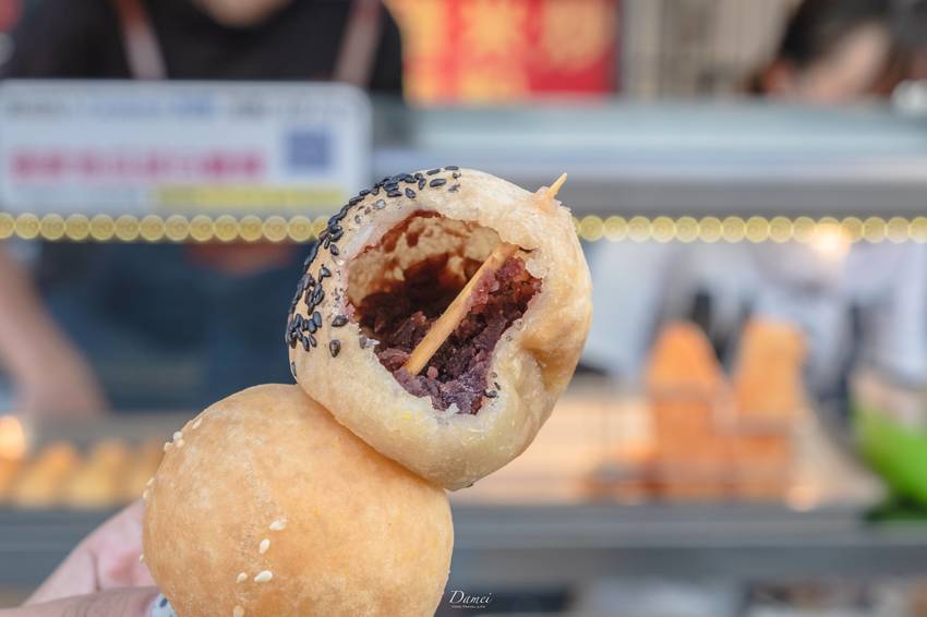 高雄三民｜張家地瓜球白糖粿-巨無霸蕃薯椪還有超搶手的彩色地瓜球