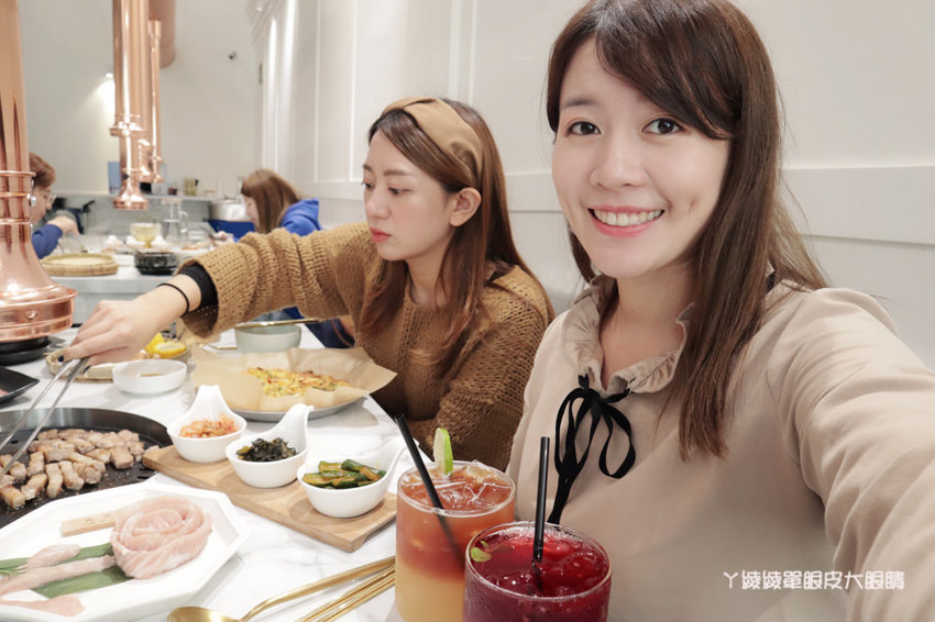 新竹韓式燒肉｜GOGI GOGI韓式燒肉竹北店！比咖啡廳還美的燒烤店！平日午餐399元吃到飽
