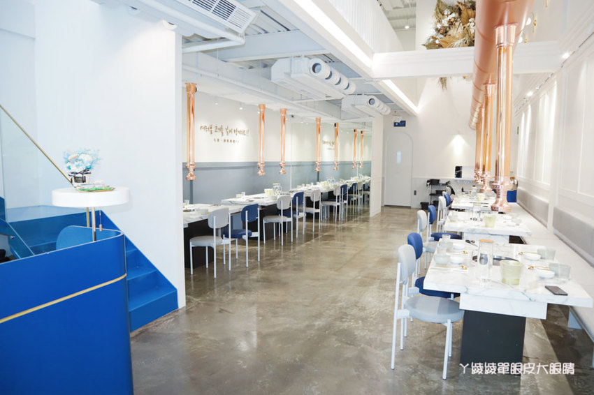 新竹韓式燒肉｜GOGI GOGI韓式燒肉竹北店！比咖啡廳還美的燒烤店！平日午餐399元吃到飽