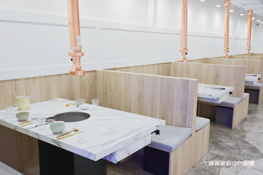 新竹韓式燒肉｜GOGI GOGI韓式燒肉竹北店！比咖啡廳還美的燒烤店！平日午餐399元吃到飽