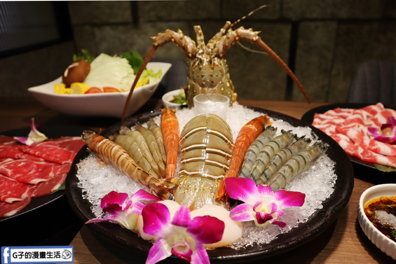 板橋捷運美食.瀧鍋物製造所.大遠百斜對面.板橋必吃火鍋.雙人海陸龍蝦套餐