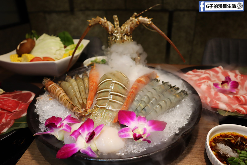 板橋捷運美食.瀧鍋物製造所.大遠百斜對面.板橋必吃火鍋.雙人海陸龍蝦套餐