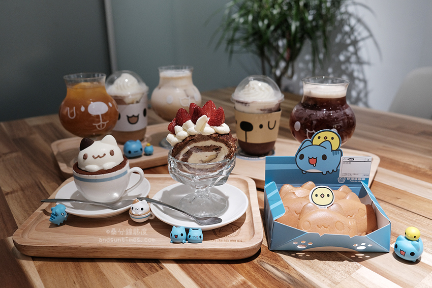 【台中】奶泡貓咖啡|三訪|捕捉草莓季的尾巴,新年快樂吃飽則福 ♡ - 桑分鐘熱度