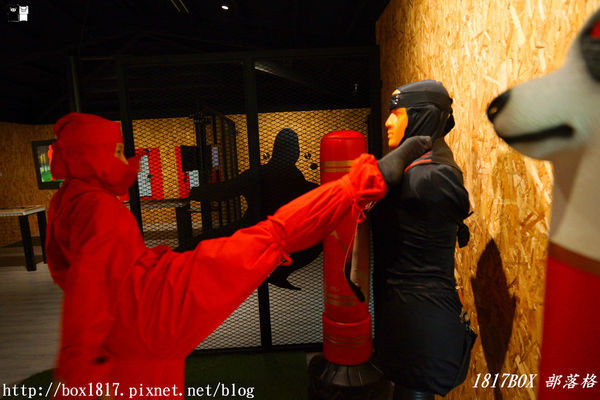 【宜蘭。礁溪】礁溪必玩第一站。宜蘭忍者村。日本戰國時代的特種部隊。體驗忍者「武器」與「技能」為主的場館