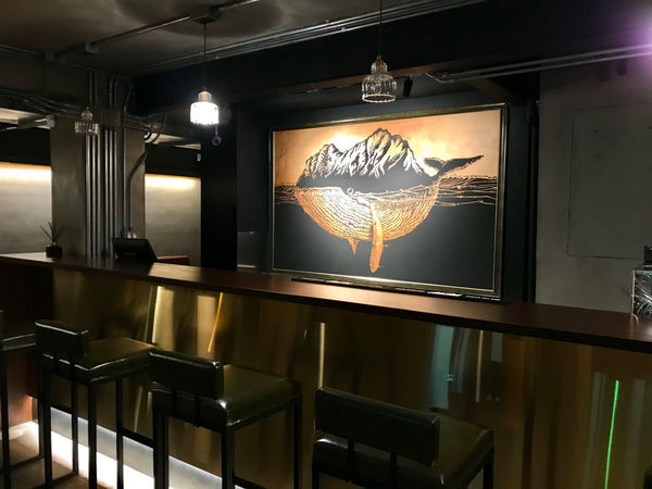 一樓吧檯提供啤酒