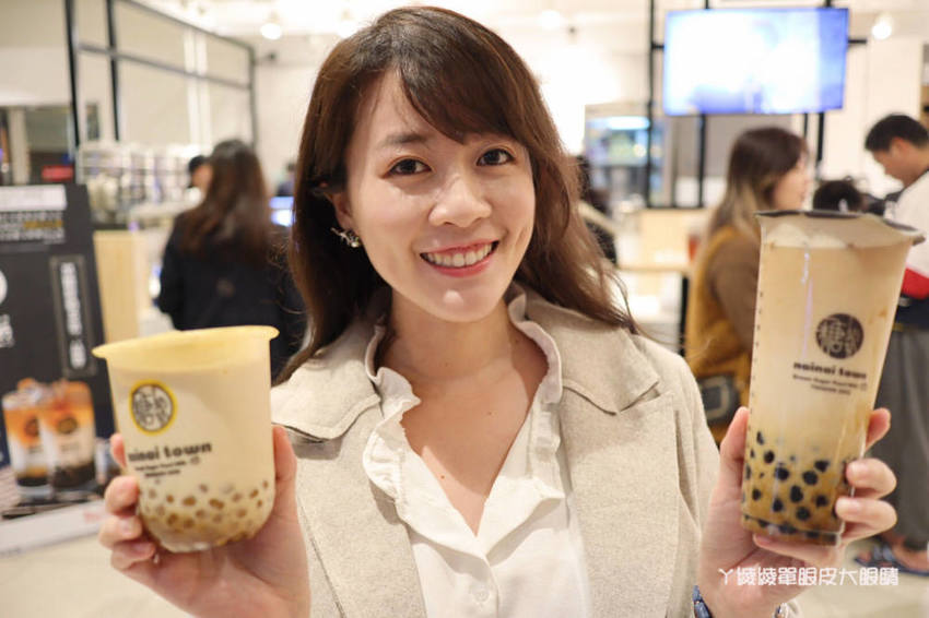 新竹飲料推薦糖奶奶新竹巨城店!傳承三代古法手炒黑糖,新竹在地特色飲品必喝炒黑糖芋圓鮮奶