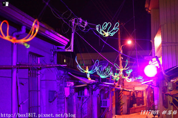 【台南。鹽水】月之美術館。2019 秋季展 - 月光之城。夜拍分享版。必拍一銀巷 (成長是一棵流光樹)