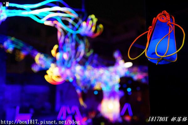 【台南。鹽水】月之美術館。2019 秋季展 - 月光之城。夜拍分享版。必拍一銀巷 (成長是一棵流光樹)
