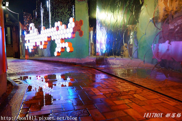 【台南。鹽水】月之美術館。2019 秋季展 - 月光之城。夜拍分享版。必拍一銀巷 (成長是一棵流光樹)