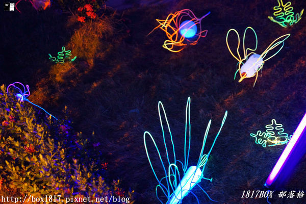 【台南。鹽水】月之美術館。2019 秋季展 - 月光之城。夜拍分享版。必拍一銀巷 (成長是一棵流光樹)