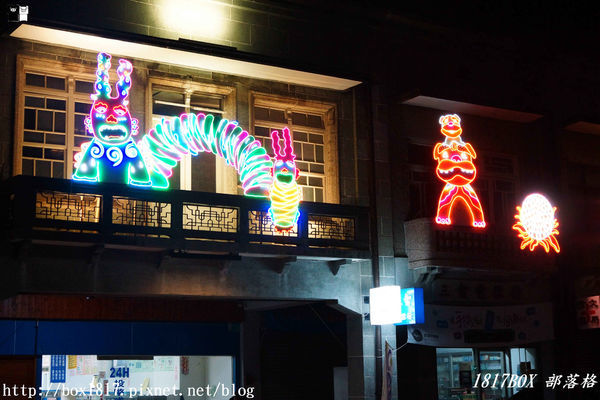 【台南。鹽水】月之美術館。2019 秋季展 - 月光之城。夜拍分享版。必拍一銀巷 (成長是一棵流光樹)