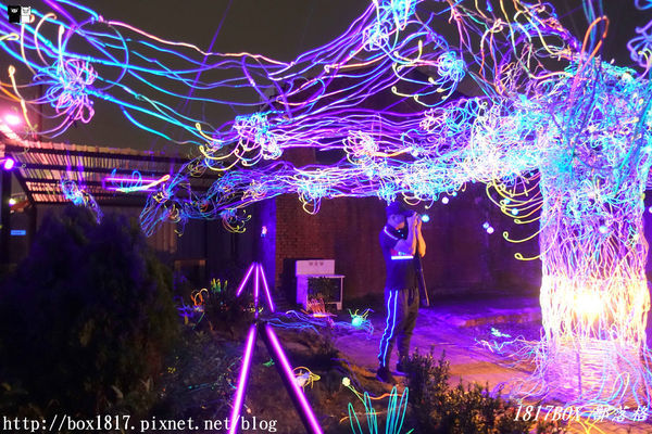 【台南。鹽水】月之美術館。2019 秋季展 - 月光之城。夜拍分享版。必拍一銀巷 (成長是一棵流光樹)