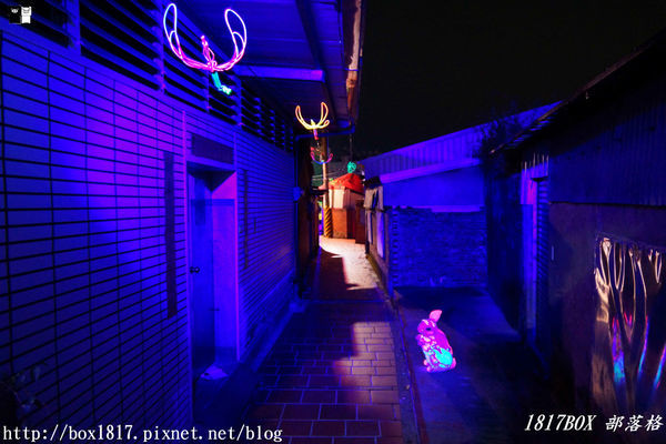 【台南。鹽水】月之美術館。2019 秋季展 - 月光之城。夜拍分享版。必拍一銀巷 (成長是一棵流光樹)