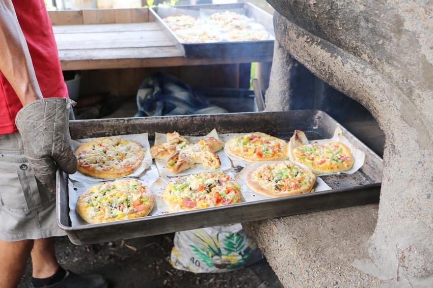 屏東林邊一日遊。光采濕地，環境教育、DIY披薩、植物染敲敲樂、鹹鴨蛋、林邊最美藍晒圖 x 林邊單車遊