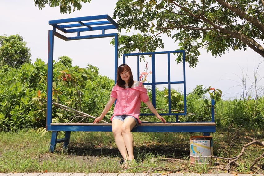 屏東林邊一日遊。光采濕地，環境教育、DIY披薩、植物染敲敲樂、鹹鴨蛋、林邊最美藍晒圖 x 林邊單車遊