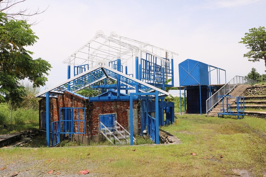 屏東林邊一日遊。光采濕地，環境教育、DIY披薩、植物染敲敲樂、鹹鴨蛋、林邊最美藍晒圖 x 林邊單車遊