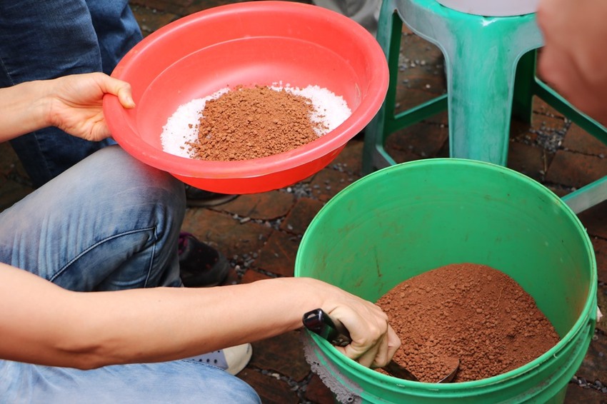 屏東林邊一日遊。光采濕地，環境教育、DIY披薩、植物染敲敲樂、鹹鴨蛋、林邊最美藍晒圖 x 林邊單車遊